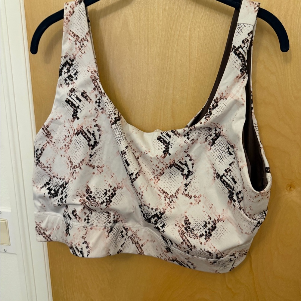 Fabletics Snakeskin Sports Bra